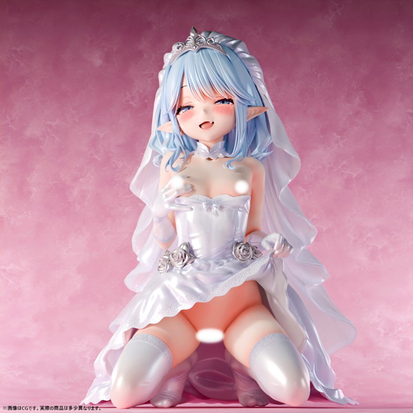 肉感少女 ウェディングでXXXしよう! エイルリス 1/6スケール塗装済み完成品フィギュア 画像13