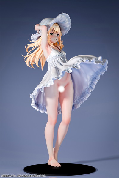 肉感少女 風のいたずら アスタロッテ 穿いてないver. 1/5スケール塗装済み完成品フィギュア 画像9