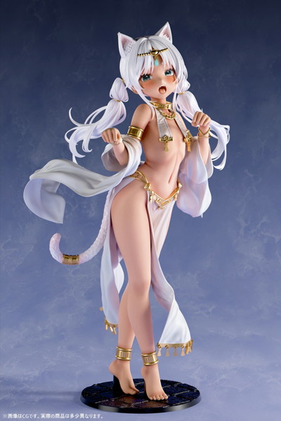 肉感少女 褐色猫娘 マルマル 1/4スケール塗装済み完成品フィギュア 画像3