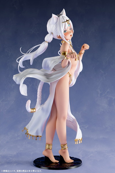 肉感少女 褐色猫娘 マルマル 1/4スケール塗装済み完成品フィギュア 画像11