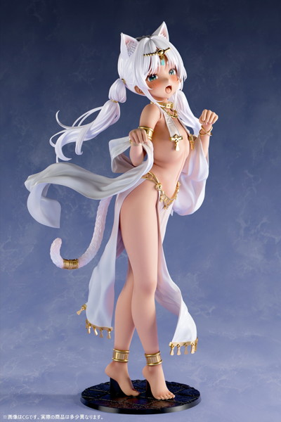 肉感少女 褐色猫娘 マルマル 1/4スケール塗装済み完成品フィギュア 画像12