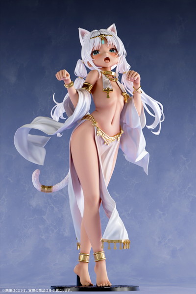 肉感少女 褐色猫娘 マルマル 1/4スケール塗装済み完成品フィギュア 画像15