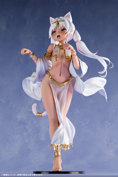 肉感少女 褐色猫娘 マルマル 1/4スケール塗装済み完成品フィギュア 画像16