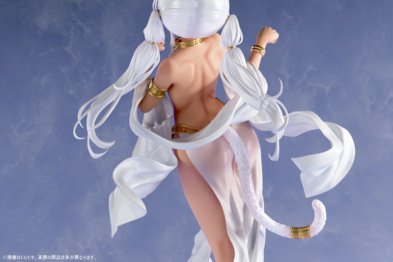 肉感少女 褐色猫娘 マルマル 1/4スケール塗装済み完成品フィギュア 画像18