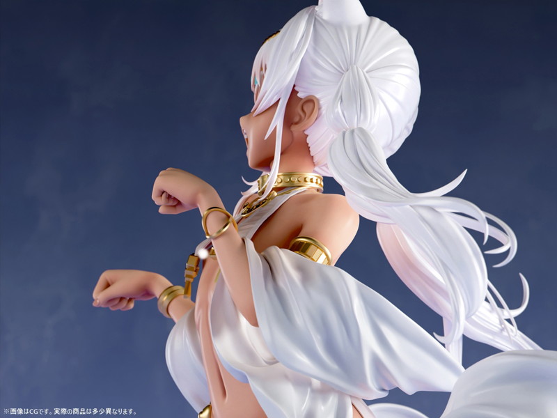 肉感少女 褐色猫娘 マルマル 1/4スケール塗装済み完成品フィギュア 画像22