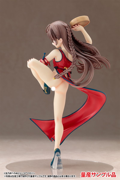 玉乃井ぺろめくり「チャイナ娘」 衣装破壊ver. 1/7スケール塗装済み完成品フィギュア 画像3