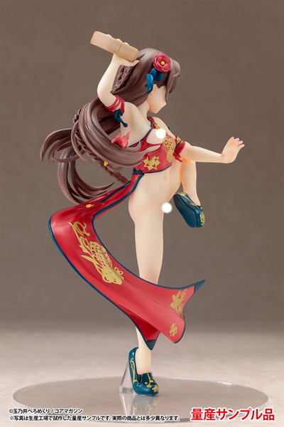 玉乃井ぺろめくり「チャイナ娘」 衣装破壊ver. 1/7スケール塗装済み完成品フィギュア 画像5