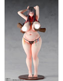 黒巣ガタリ『ワイルド式日本人妻の寝取り方』鴨添楓 眼鏡有りver. 1/6スケール塗装済み完成品フィギュア 画像2