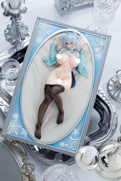未亡人の雪女 雪乃深冬 寝そべってる雪乃さん 画像2