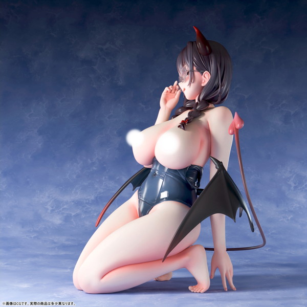 肉感少女 クラスの地味子がサキュバスだった 夢咲さよ 1/5スケール塗装済み完成品フィギュア 画像5