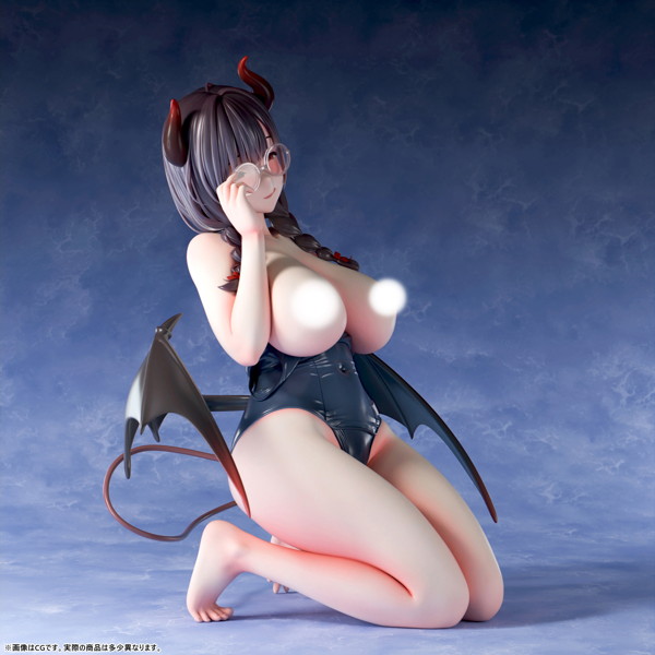 肉感少女 クラスの地味子がサキュバスだった 夢咲さよ 1/5スケール塗装済み完成品フィギュア 画像8