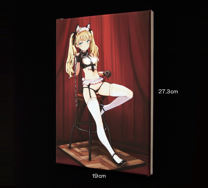 イラストキャンバスボード「ノーラ」 画像1