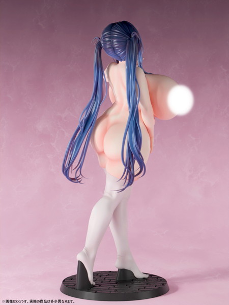 肉感少女 爆乳ツインテール サファイア 1/6スケール塗装済み完成品フィギュア 画像8