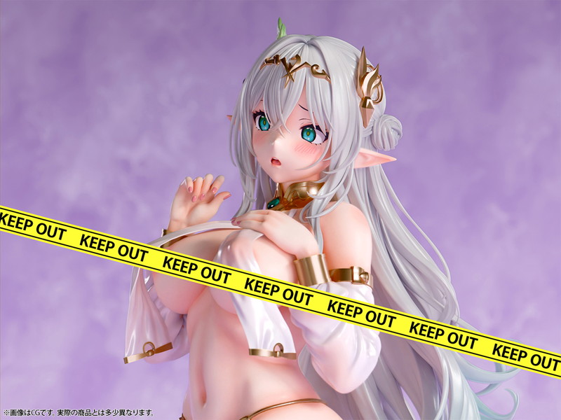 肉感少女 異世界エロフ アリーシア 1/5スケール塗装済み完成品フィギュア 画像18