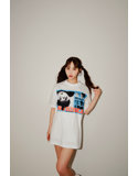 【ONO RIKKA】POP COLOR T-shirts/Lサイズ 画像4