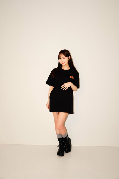 【ONO RIKKA】BLACK FILM T-shirts/Lサイズ 画像3