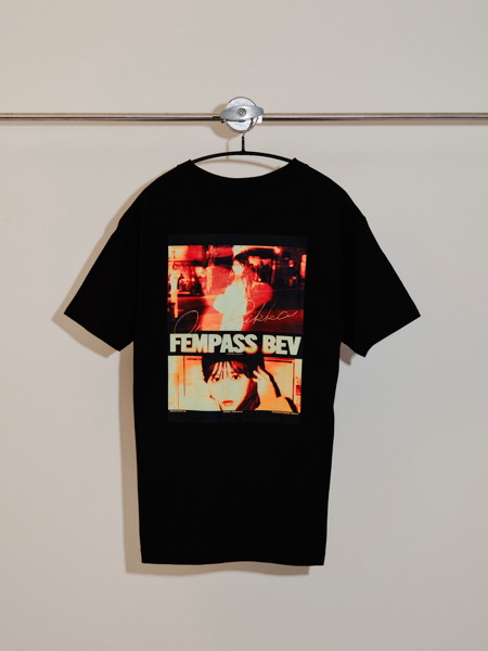 【ONO RIKKA】BLACK FILM T-shirts/Lサイズ 画像10