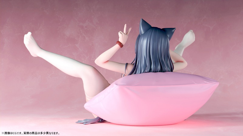 肉感少女 黒猫娘のおねだり 天音こゆき 1/5スケール塗装済み完成品フィギュア 画像7