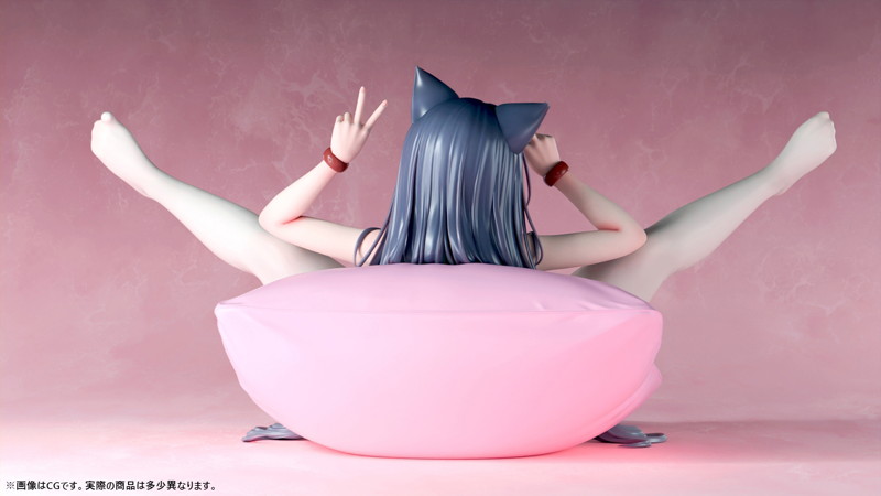 肉感少女 黒猫娘のおねだり 天音こゆき 1/5スケール塗装済み完成品フィギュア 画像8