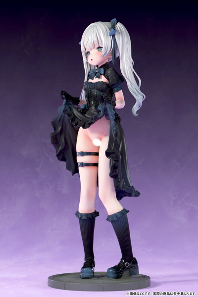 肉感少女 ゴシック姉妹のいたずら 黒霧ヒメル 1/5スケール塗装済み完成品フィギュア 画像4