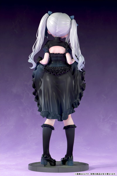 肉感少女 ゴシック姉妹のいたずら 黒霧ヒメル 1/5スケール塗装済み完成品フィギュア 画像7