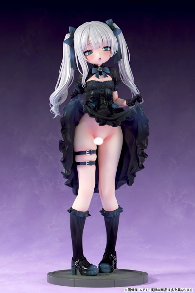 肉感少女 ゴシック姉妹のいたずら 黒霧ヒメル 1/5スケール塗装済み完成品フィギュア 画像11