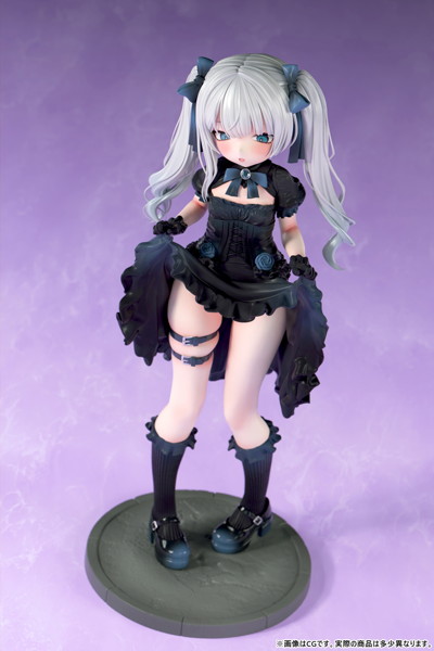 肉感少女 ゴシック姉妹のいたずら 黒霧ヒメル 1/5スケール塗装済み完成品フィギュア 画像13