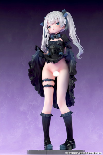 肉感少女 ゴシック姉妹のいたずら 黒霧ヒメル 1/5スケール塗装済み完成品フィギュア 画像14
