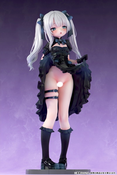 肉感少女 ゴシック姉妹のいたずら 黒霧ヒメル 1/5スケール塗装済み完成品フィギュア 画像15