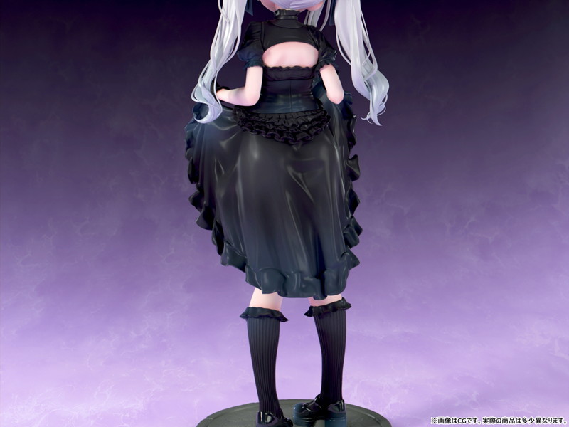 肉感少女 ゴシック姉妹のいたずら 黒霧ヒメル 1/5スケール塗装済み完成品フィギュア 画像17