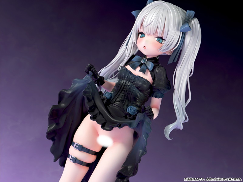 肉感少女 ゴシック姉妹のいたずら 黒霧ヒメル 1/5スケール塗装済み完成品フィギュア 画像19