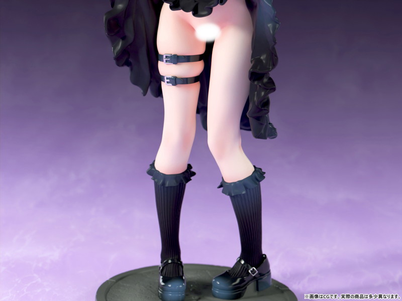 肉感少女 ゴシック姉妹のいたずら 黒霧ヒメル 1/5スケール塗装済み完成品フィギュア 画像20