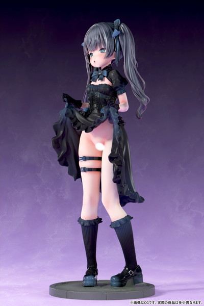 肉感少女 ゴシック姉妹のいたずら 黒霧メーア 1/5スケール塗装済み完成品フィギュア 画像4