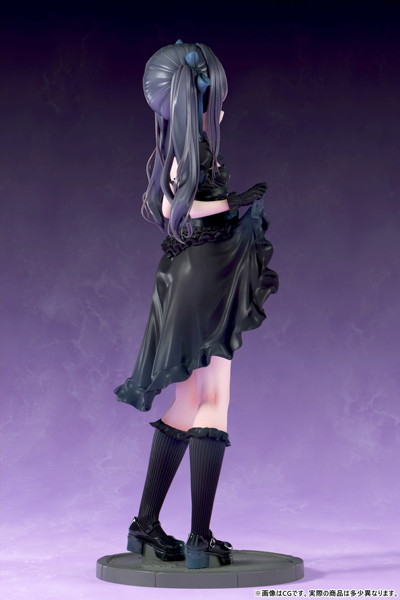 肉感少女 ゴシック姉妹のいたずら 黒霧メーア 1/5スケール塗装済み完成品フィギュア 画像8