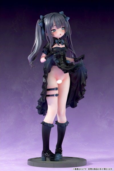 肉感少女 ゴシック姉妹のいたずら 黒霧メーア 1/5スケール塗装済み完成品フィギュア 画像10