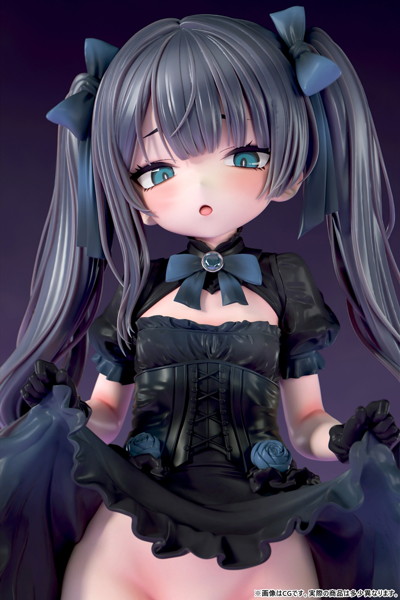 肉感少女 ゴシック姉妹のいたずら 黒霧メーア 1/5スケール塗装済み完成品フィギュア 画像12