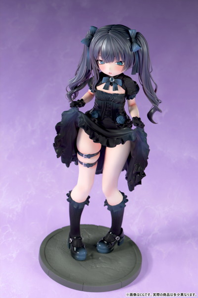 肉感少女 ゴシック姉妹のいたずら 黒霧メーア 1/5スケール塗装済み完成品フィギュア 画像13