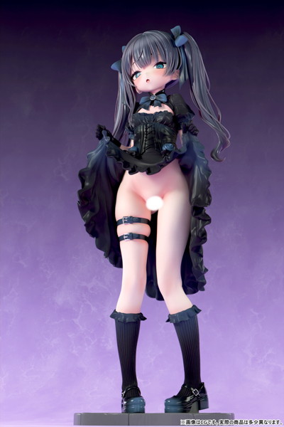 肉感少女 ゴシック姉妹のいたずら 黒霧メーア 1/5スケール塗装済み完成品フィギュア 画像14