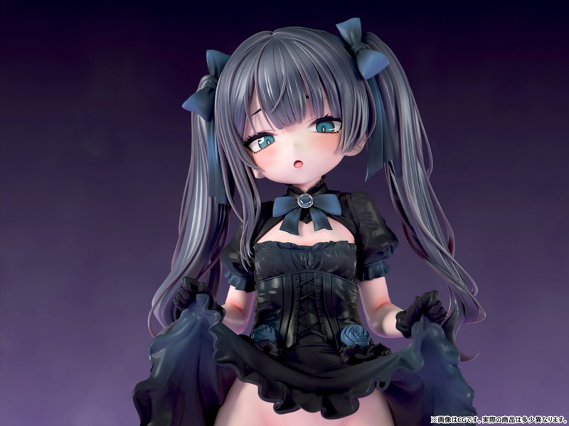 肉感少女 ゴシック姉妹のいたずら 黒霧メーア 1/5スケール塗装済み完成品フィギュア 画像16