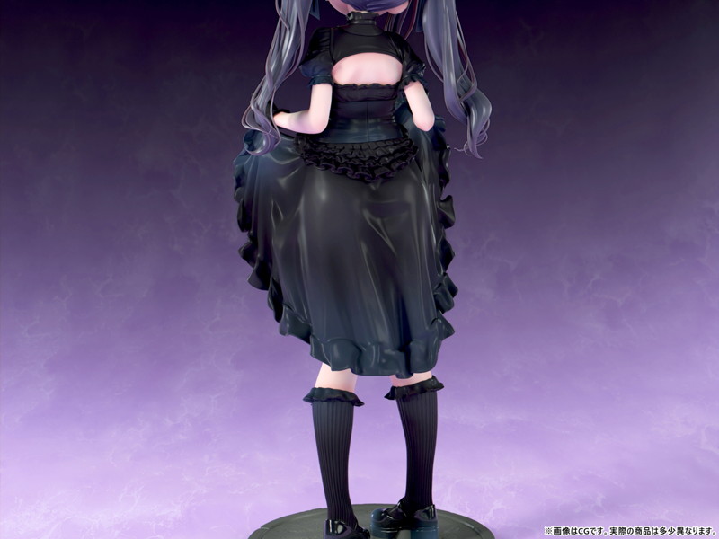 肉感少女 ゴシック姉妹のいたずら 黒霧メーア 1/5スケール塗装済み完成品フィギュア 画像17
