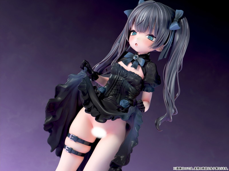 肉感少女 ゴシック姉妹のいたずら 黒霧メーア 1/5スケール塗装済み完成品フィギュア 画像19