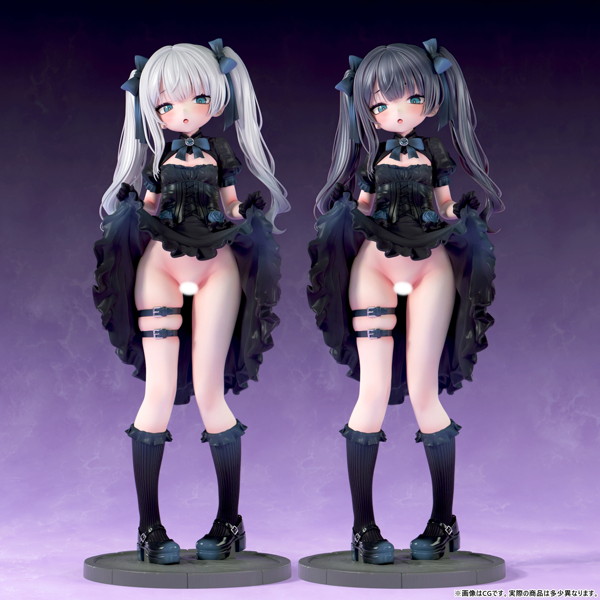 肉感少女 ゴシック姉妹のいたずら 黒霧メーア 1/5スケール塗装済み完成品フィギュア 画像21