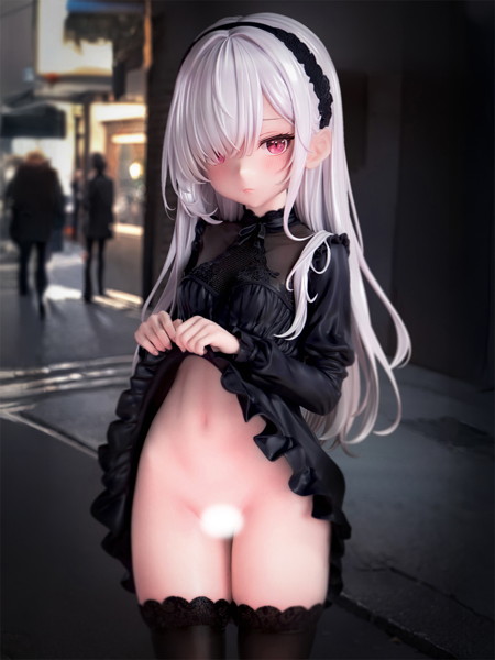 肉感少女 ゴシック令嬢のいたずら メルヴィ 1/5スケール塗装済み完成品フィギュア 画像20