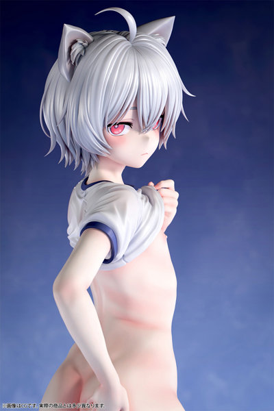 肉感美少年 体育のあとで ケモ耳男子 アレン 1/5スケール塗装済み完成品フィギュア 画像12