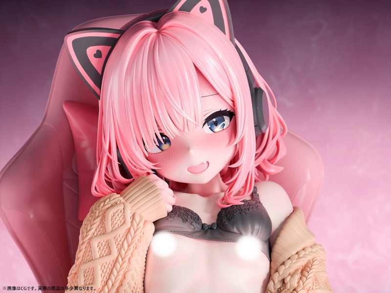 肉感少女 えちえちおかず配信中 猫音こにゃん 1/5スケール塗装済み完成品フィギュア 画像19