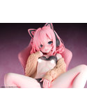 肉感少女 えちえちおかず配信中 猫音こにゃん 1/5スケール塗装済み完成品フィギュア