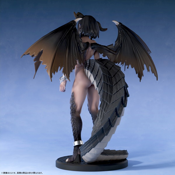 肉感少女 異世界の奴○市 出品番号03 ドラゴン娘 1/6スケール塗装済み完成品フィギュア 画像6
