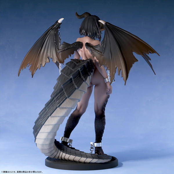 肉感少女 異世界の奴○市 出品番号03 ドラゴン娘 1/6スケール塗装済み完成品フィギュア 画像8
