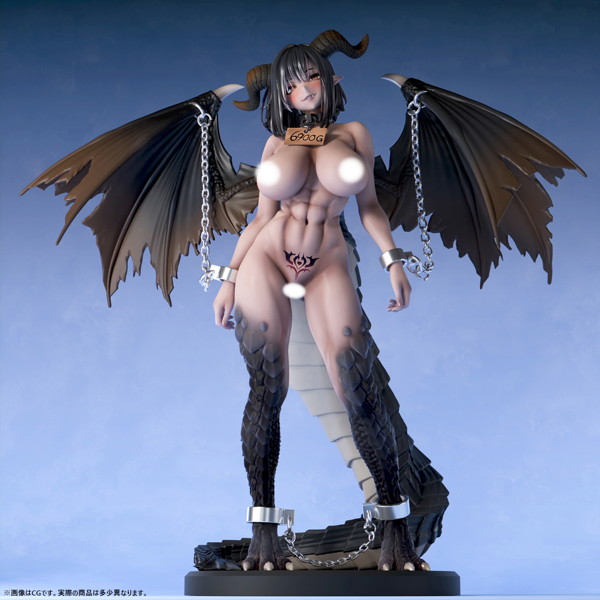 肉感少女 異世界の奴○市 出品番号03 ドラゴン娘 1/6スケール塗装済み完成品フィギュア 画像13
