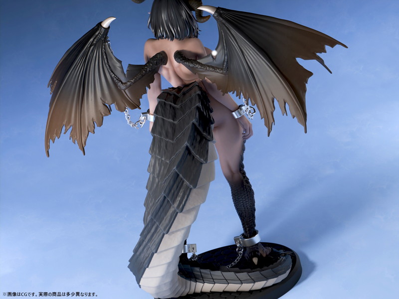肉感少女 異世界の奴○市 出品番号03 ドラゴン娘 1/6スケール塗装済み完成品フィギュア 画像16